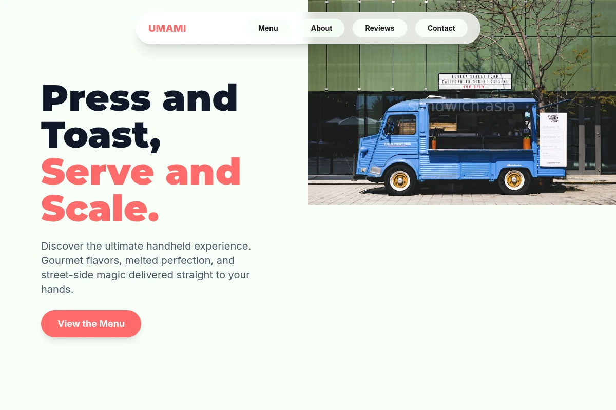 Handheld Food Truck
