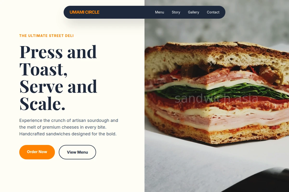 Street Sandwich