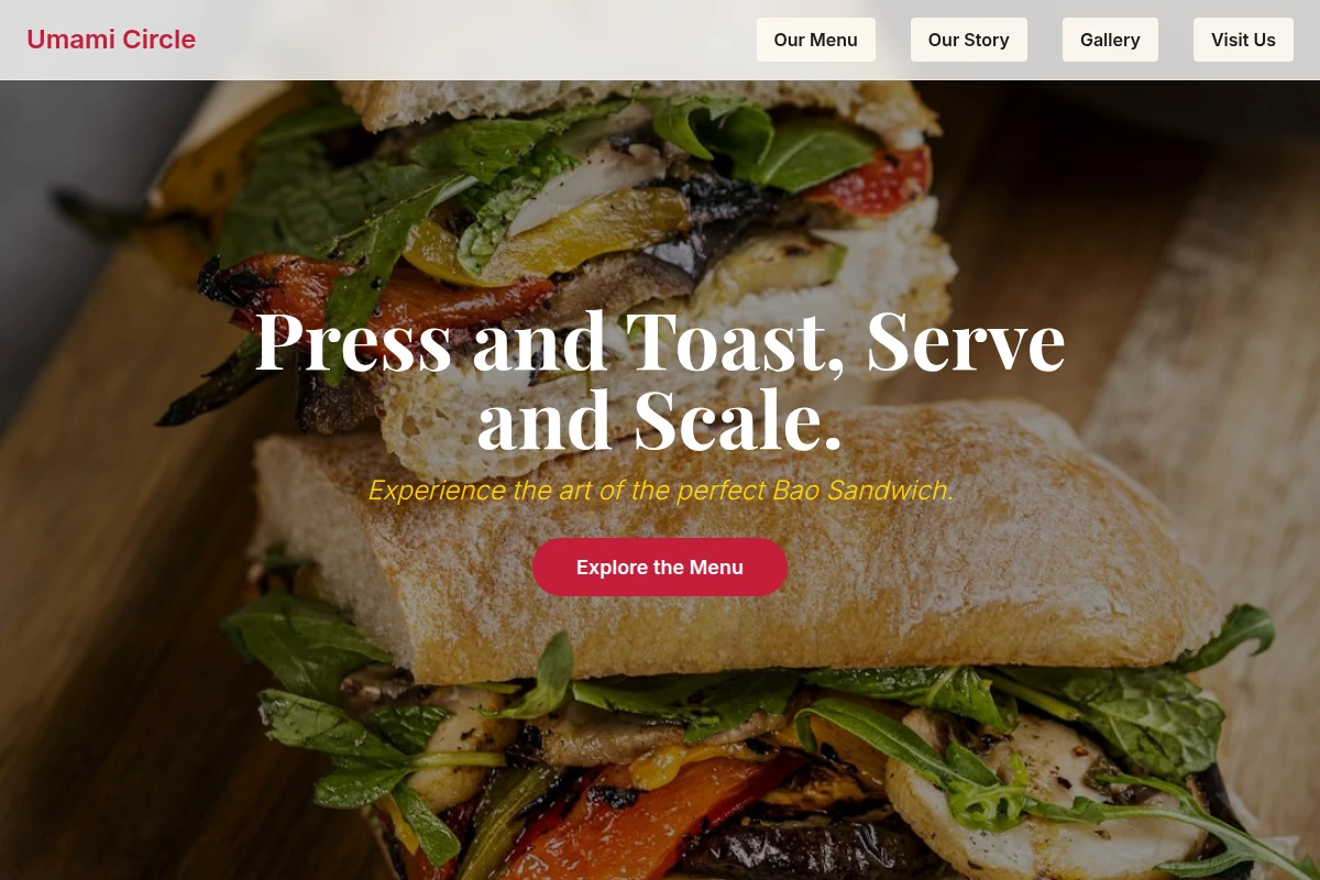 Bao Sandwich
